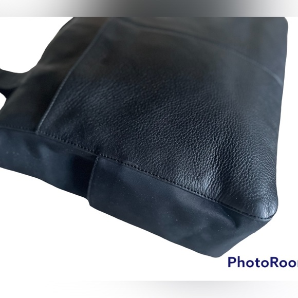 Fossil leather nylon tote - Picture 6 of 16